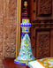 Blue Pottery 12 Long Vase Lamp (Without Lampshade)